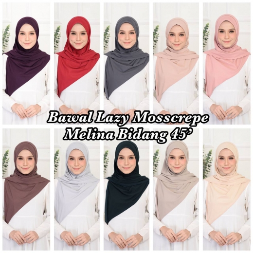 Bawal lazy Mosscrepe Melina Bidang 45'